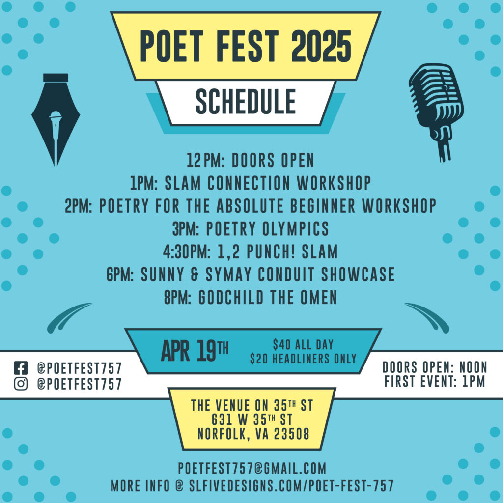 Poet Fest 2025 Schedule
